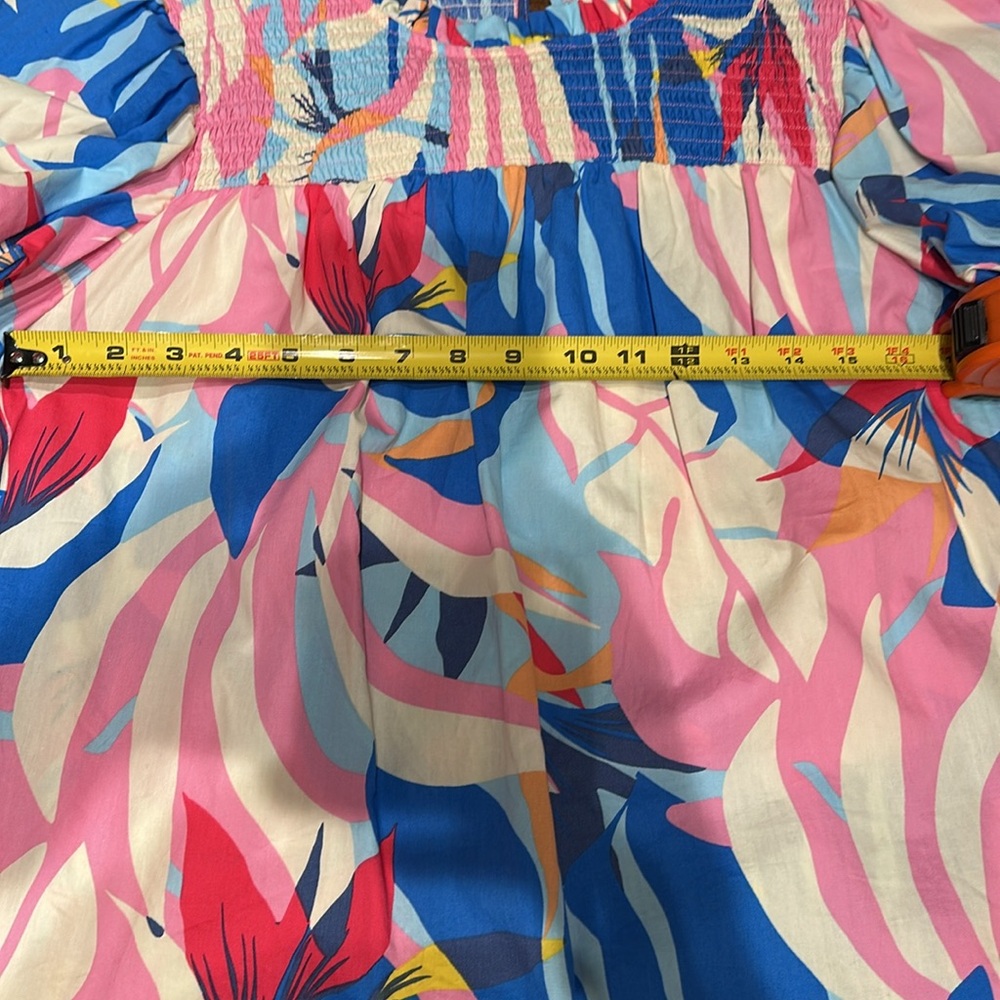 Listicle Multicolor Floral Women's Blouse - Picture 6 of 11